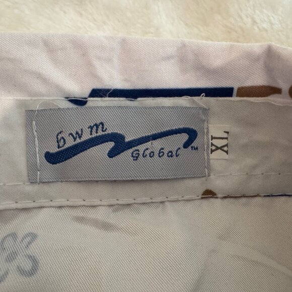 BWM Global Kansas City Royals Hawaiian Button Down Shirt Size XL - Picture 11 of 12